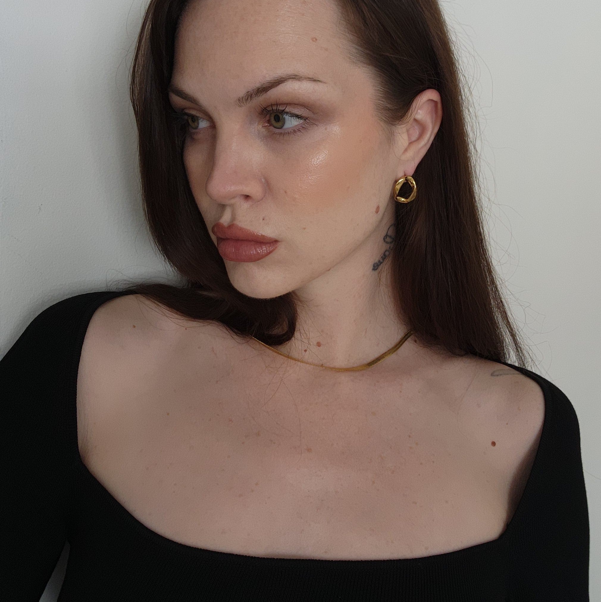 Soleil Irregular Stud Earrings