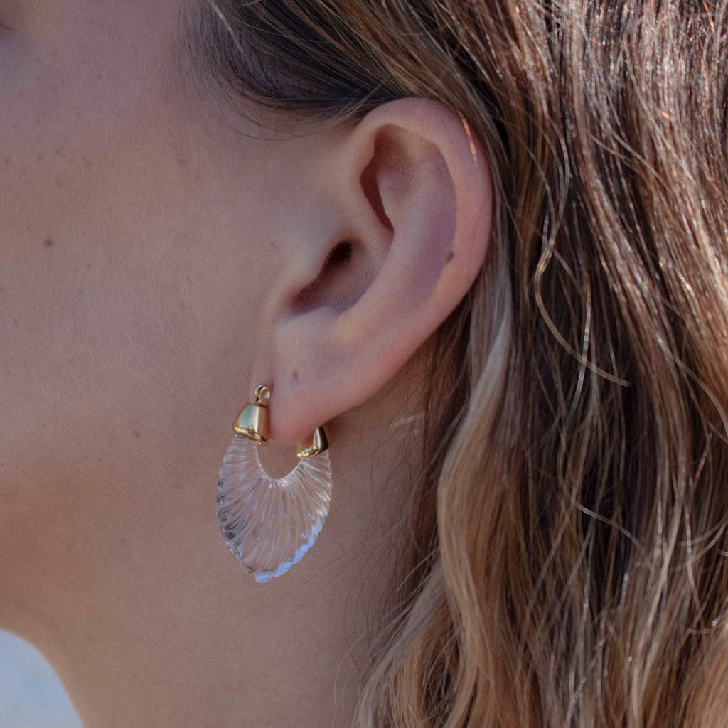 Pacific Textured Statement Earrings